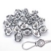 20 Pieces M3 Wire Rope Clip 304 Stainless Steel  Single