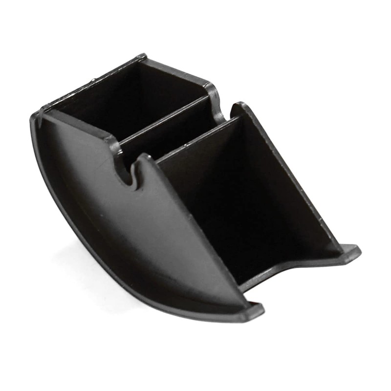 Volkswagen 5G088718782V ISOFIX Bracket Cap Rear Seat Cover Trim Black