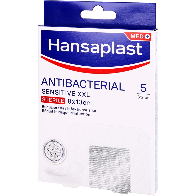 Hansaplast Sensitive Sterile Wound Dressing 8 x 10 cm