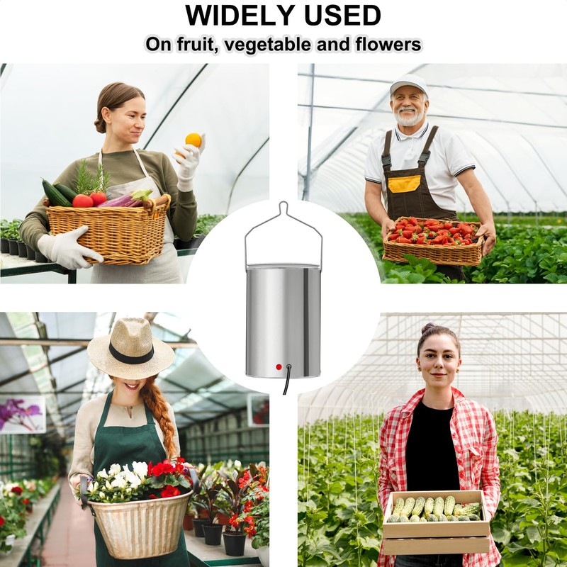 Boxtand Sulfur Burner Vaporizer, Sulphur Evaporator for Greenhouse, Grow Room