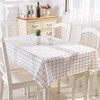 Aisszhao 137 * 180cm Wipe Clean PVC Tablecloth,Rectangular Large Easy
