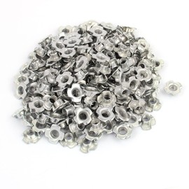 sourcingmap M8 x 10mm Four Pronged Tee Nuts Blind Inserts 200pcs for Wood Furniture