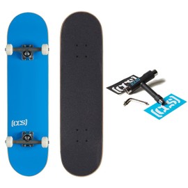 [CCS] Logo Skateboard Complete Blue 8.50"
