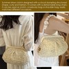 1 Piece Niche Woven Bag, Beige Clutch Bag, Summer Handbag,