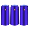 PVC Heat Shrink Capsules - 120 Count Bright Blue Wine