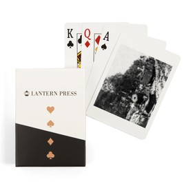 Lantern Press Petersburg, VA, Mortar Dictator on Railroad Civil War Photograph (52 Playing Cards, Poker Size Card Deck with Jokers)