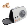 Cat Space Capsule Carrier Breathable Mesh Cover Large Capacity PU