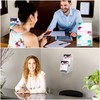 BELLE VOUS Multi-Tier Acrylic Literature Holder - 4 x A5