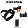 4PCS Leg Exerciser Machine Pedal Straps, Leg Exerciser Traction Straps,Adults