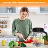 64oz Low-Profile Blender Pitcher, Replacement for 750 5200 5000 6300