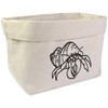 Large 'Hermit Crab' Canvas Organiser/Storage Bag (OR00010778)