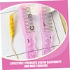 Minkissy Steel Fine Tooth Comb Hair Pick for Wig Tangle-