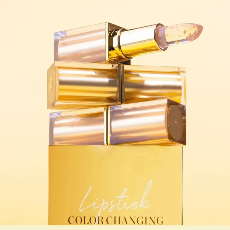 Pintalabios De Color Cambiante Brillo Labial Duradero Cambia
