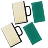 DemJamr 2 Pack 499486S Air Filter with 273638S Pre Filter
