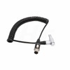 HangTon TVLogic Alphatron EVF Monitor Coiled Cable Right Angle 0B