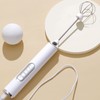 Electric Egg Frother Multifunctional Cordless Handheld Milk Frother for Household