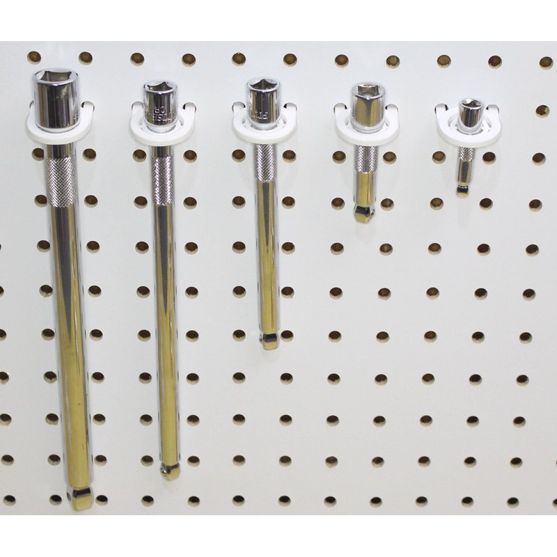Plastic Multi-Purpose Peg Board Tool Holders Pegboard Wall Hooks -