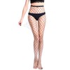 Ypser Fishnet Tights Mesh Stockings Sparkle Rhinestone Glittering Net Pantyhose