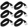 6PCS Heavy Duty Lashing Straps Adjustable Buckle Tie Down Straps