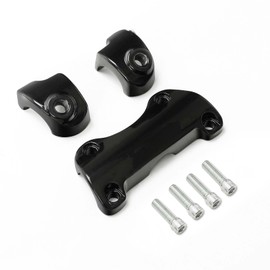 TCT-MOTORPARTS 1.25" Handlebar Riser Clamp Fit For Harley Road Glide FLTRX 2015-2024 2018 2019