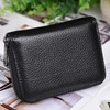 2 Cartera Tarjetero Hombre con Bloqueo RFID, Porta Tarjetas de