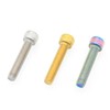 ULTECHNOVO 4pcs Stainless Steel Headset Screw and Fork Cap Dazzling