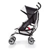 Bright Starts 3Dlite Convenience Stroller, Black - Lightweight Stroller, Large
