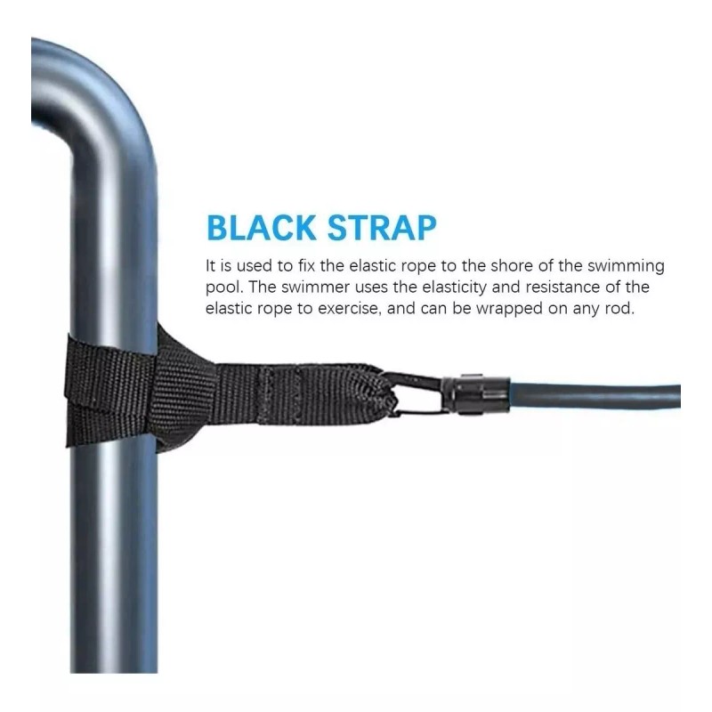 GRAN COMPAÑÍA 4m Cinturones Entrenamiento Natación Resistenc Nadar Cuerdas