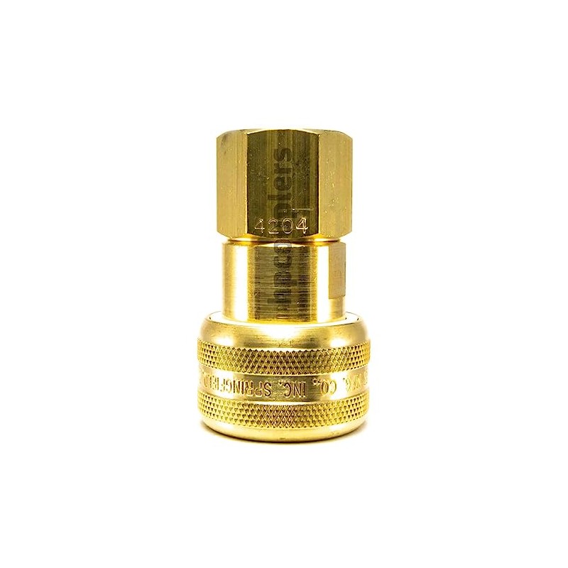 Foster FM4204, 4 Series, Industrial Coupler, Automatic, 3/8" Female NPT,