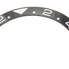 38mm Diameter GMT Watch Bezel Insert Ring Black Green Base
