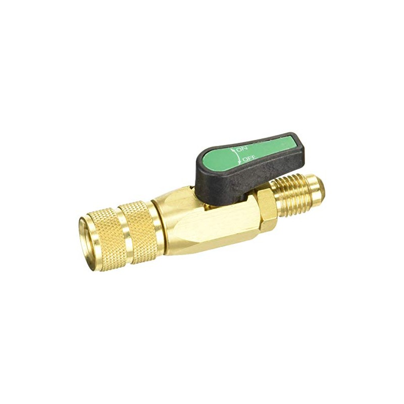 FUSO FS-735F-1 Adapter with Ball Valve, 1/4" F Female (Plump