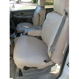 Durafit Seat Covers Made to Fit 2003-2007 Chevy Suburban Front Captain Chairs with Electric Controls on Driver Side and Integrated Seat Belts. Made in Lost Camo Endura.