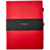 Castelli RQ27/25-757 Large Lined Ruled Tucson Notebook - Coral Red