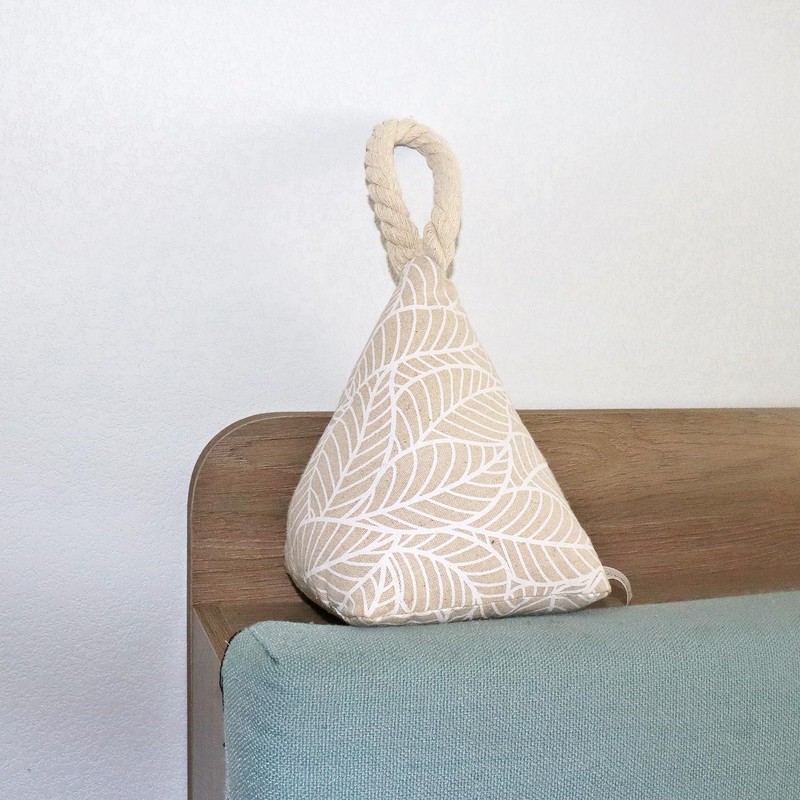 Door Draft Stop-Cute Rice Dumpling Weighted Door Stopper for Home