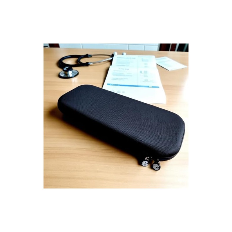 Estuche Rígido Para Estetoscopio Cardiology Iv Funda Protectora Portátil Profesional