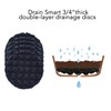 Drain Smart 3D Mesh Planter Pot Drainage Insert Disc –