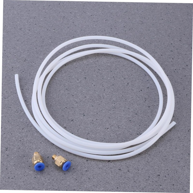 BUGUUYO 2pieces Meters PTFE Tube Connectors for Bowden Hotend Printers