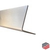 Stainless Steel Angle, 2 Metre Edge Protection, Polished, K240, 0.8
