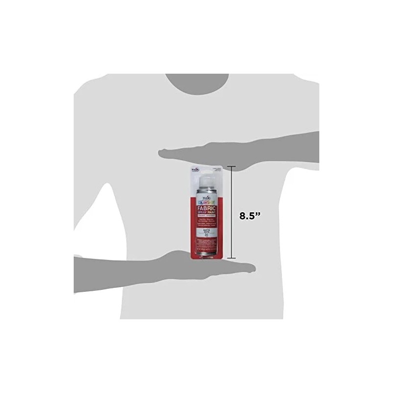 Tulip Colorshot Instant Fabric Spray Color 3Oz. Red