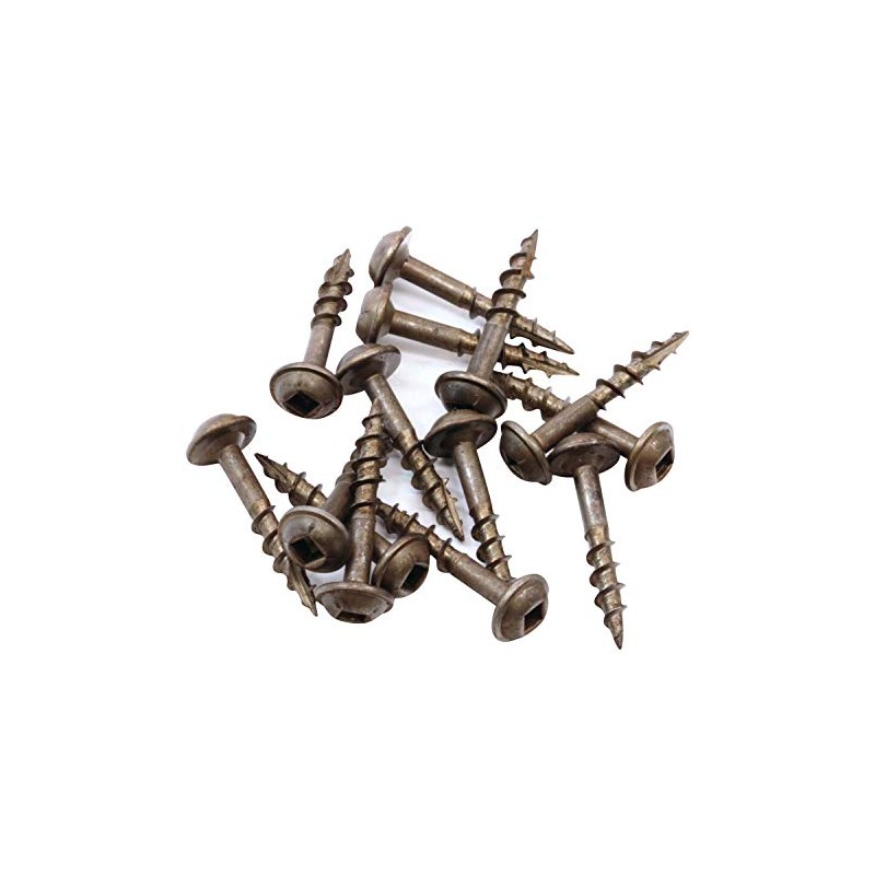Rok Hardware #8 x 1" Pocket Hole Deck Screws Square