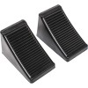 Unbranded 2 Pack MaxxHaul 50011 Rubber Wheel Chock with Eyelet