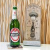 Pajoma 15351 Holzboard Bottle Opener with Tray DECAP Natural /
