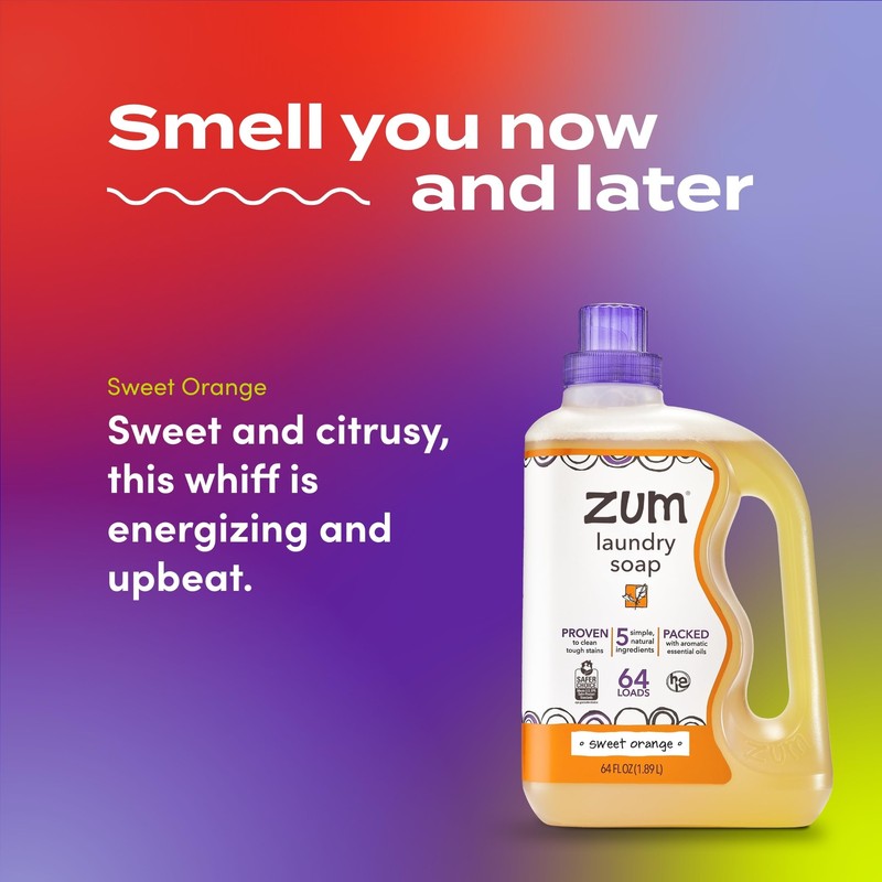Zum Laundry Soap by Indigo Wild - Liquid, Plant-Based Soap
