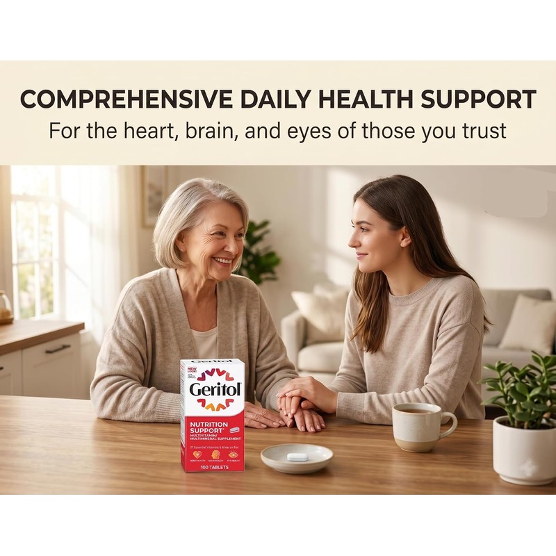 Geritol Complete Tablets, 100 Count (Pack of 3)