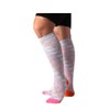 3 Pairs Women's Compression Knee High Socks Fancy Design Multi