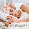 Silk Bonnet for Sleeping Women Double Layer Satin Bonnet Hair
