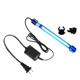 5W UVC Aquarium Green Clean Light Algae Clear Fish Tank Water Clean Lamp Submersible for Swim Pools Pond Fish Tank Filter Pump