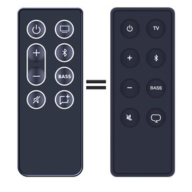 Replacement Remote Control For Bose SOLO Speakers (842246) TV Speaker