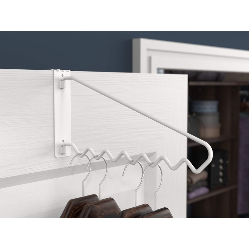 ClosetMaid Hanging Bar Valet Rod for Wall or Door Mount