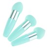 Ipetboom 4sets Makeup Sponge Brush Handle for Concealer Application and